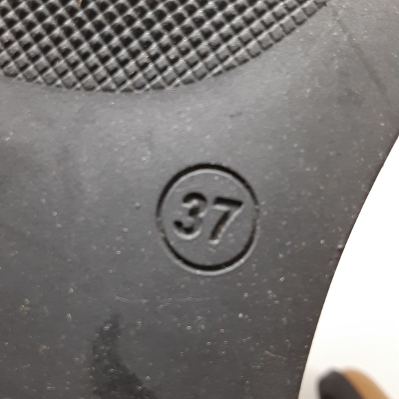 Pernice Size 37 (US 7) Tobacco Light Brown Knee High Side Zip Boots - Picture 4 of 10